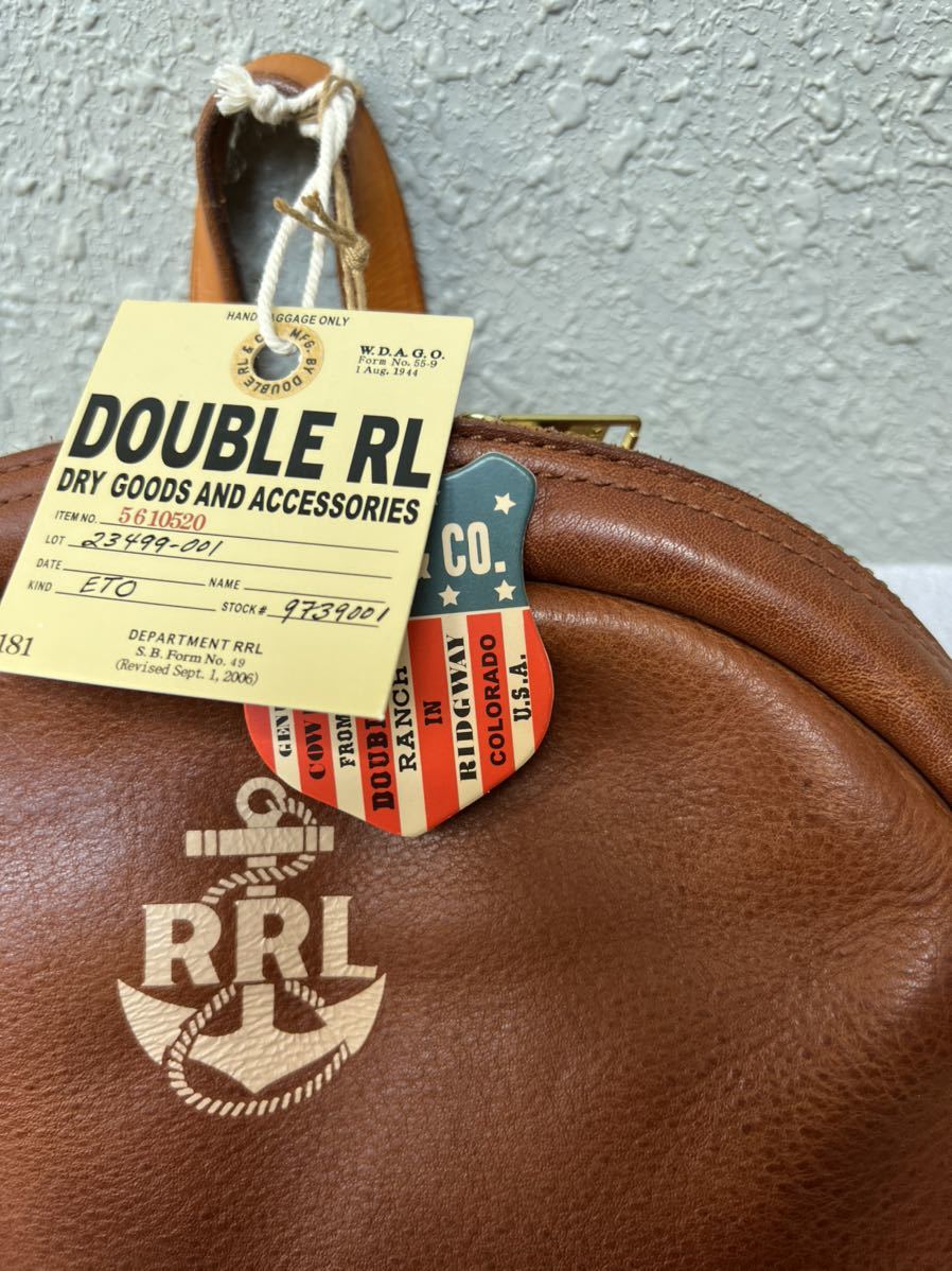 新品】RRL ダブルアールエル レザー リュック バックパック レザー