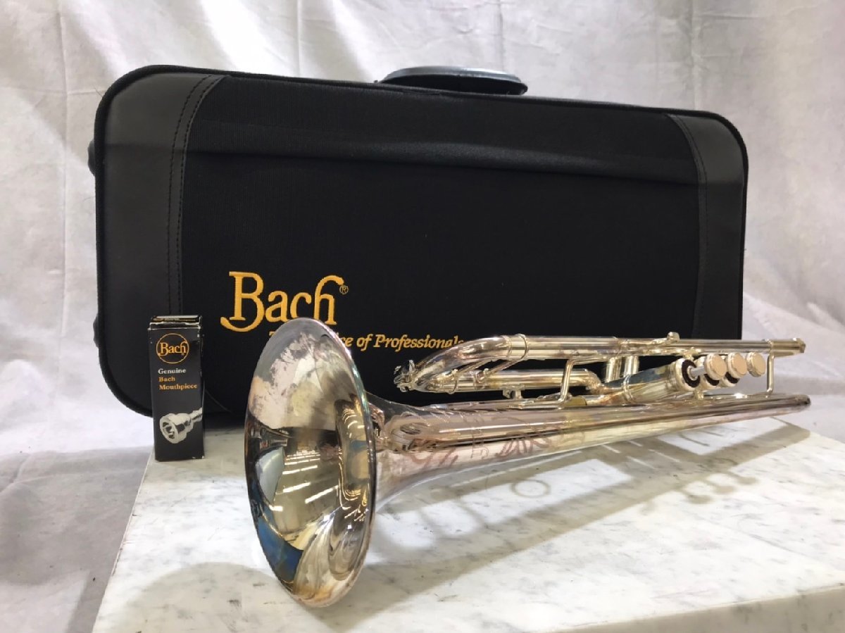 □t1567　現状品★Bach　バック　TR400　＃AK32317027　トランペット　ケース付き