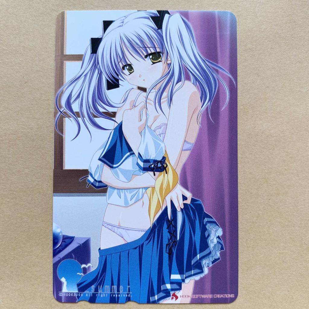 【未使用】 テレカ 50度 _summer アンダーバーサマー