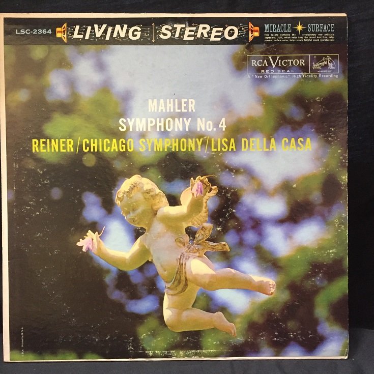 正規品，HOT 〔LP〕マーラー：交響曲第4番 ライナー/シカゴ響 MAHLER:SYMPHONY NO.4 REINER/CHICAGO SYMPHONY RCA LIVING STEREO LSC-2364(交響曲)｜売買されたオークション情報、yahooの商品情報をアーカイブ公開 - オークファ 交響曲