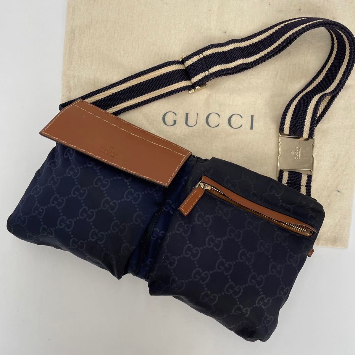 グッチ ショルダーバッグ ボディバッグ GUCCI 1円 至高の逸品 GG 