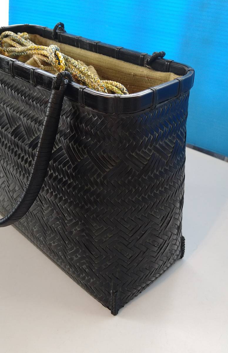 渡邉勝竹斎の竹籠バック BAG‐竹かごバッグ‐ | miyabi andon