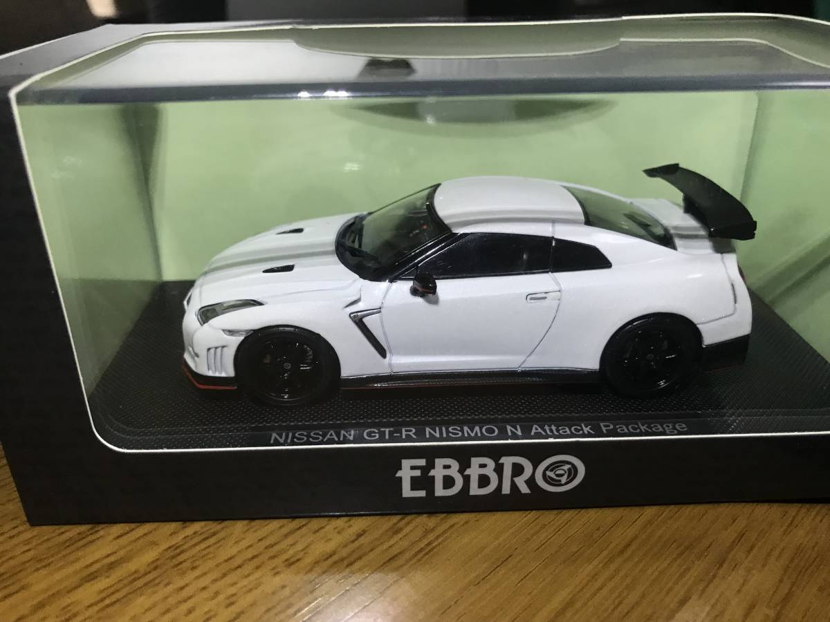EBBRO 1/43 Nissan GT-R nismo N Attack Package 45162 Brilliant