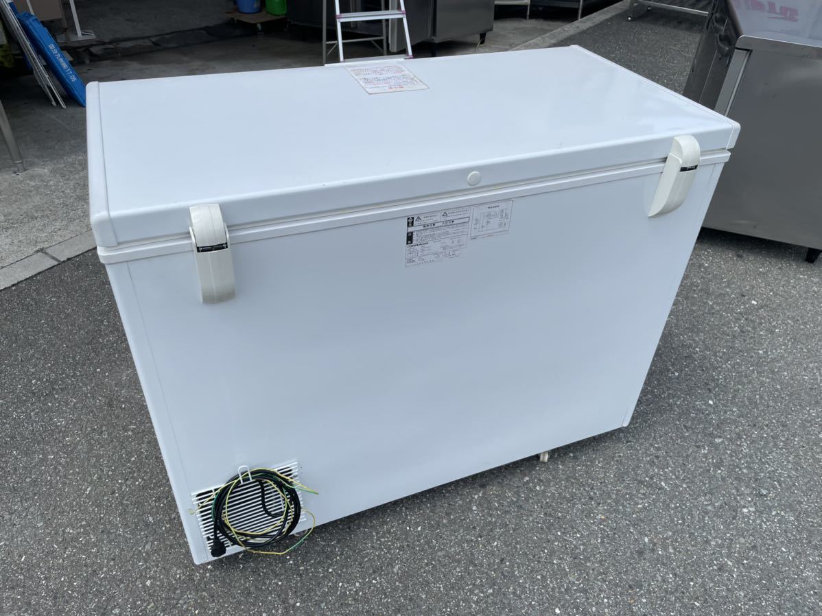 ☆中古品 レマコム 冷凍ストッカー RRS-262NF 262L 114x602x841  