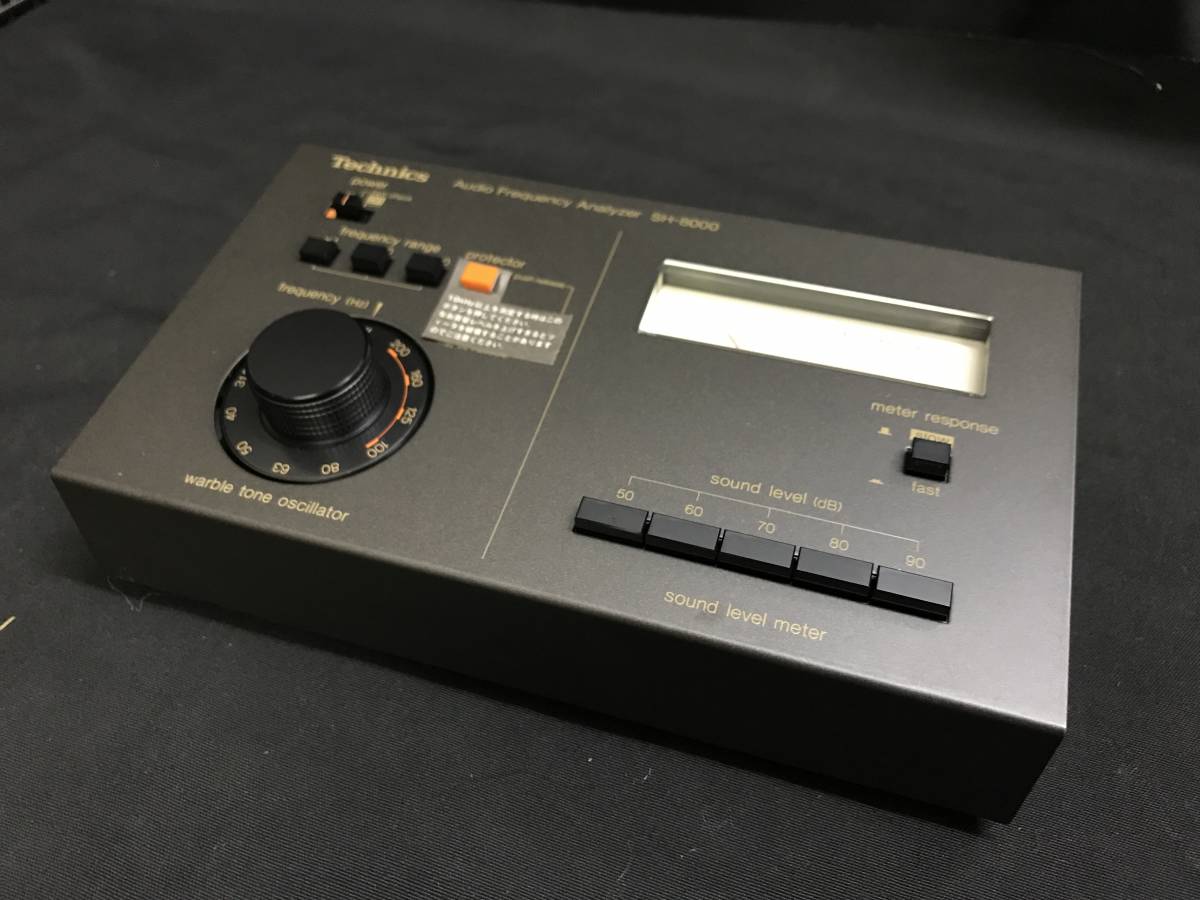 Technics SH-8000 Graphic Equalizer Checker Audio Analyzer with