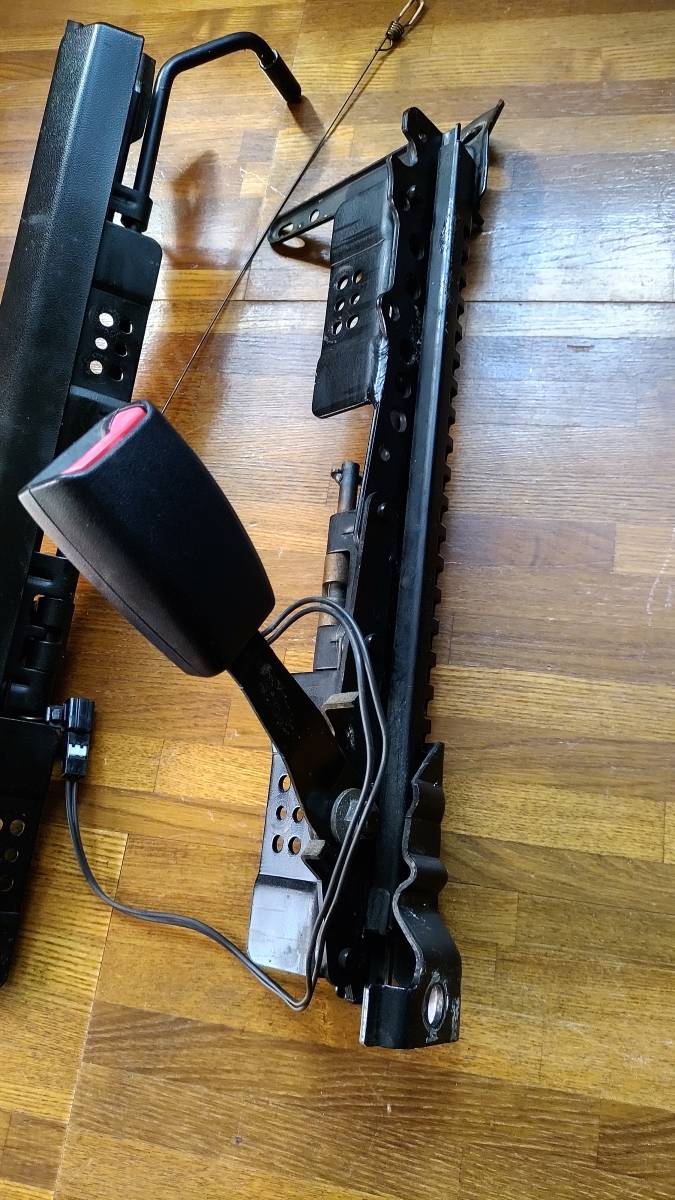 ST205 セリカ GT-FOUR 純正オプション レカロシートレール 希少品 助手