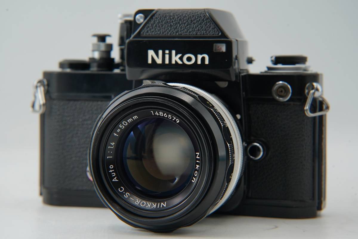 NikonF2フォトミックブラック&Ai 50mm f1.4【露出計動作確認】 露出計 動作 【 並品 】 ニコン NIKON F2 フォトミック 非Ai NIKKOR