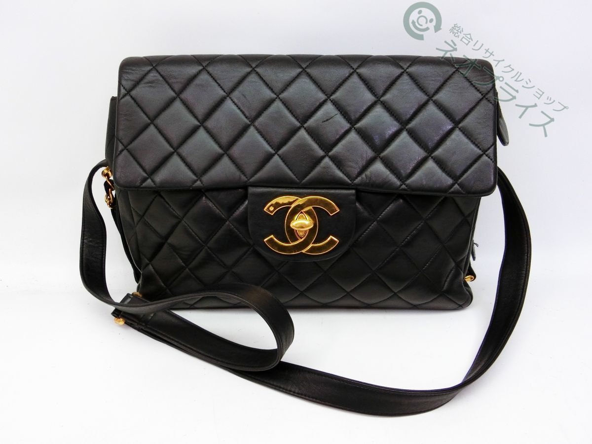 ◇S3194 CHANEL シャネル デカマトラッセ デカココマーク ターンロック 