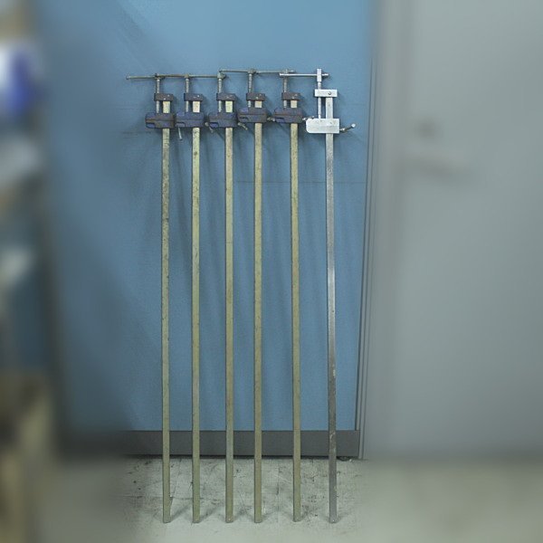 SOMAX No.530 1050mm ハタガネ 6本 旗金 締ハタ クランプ(バイス 