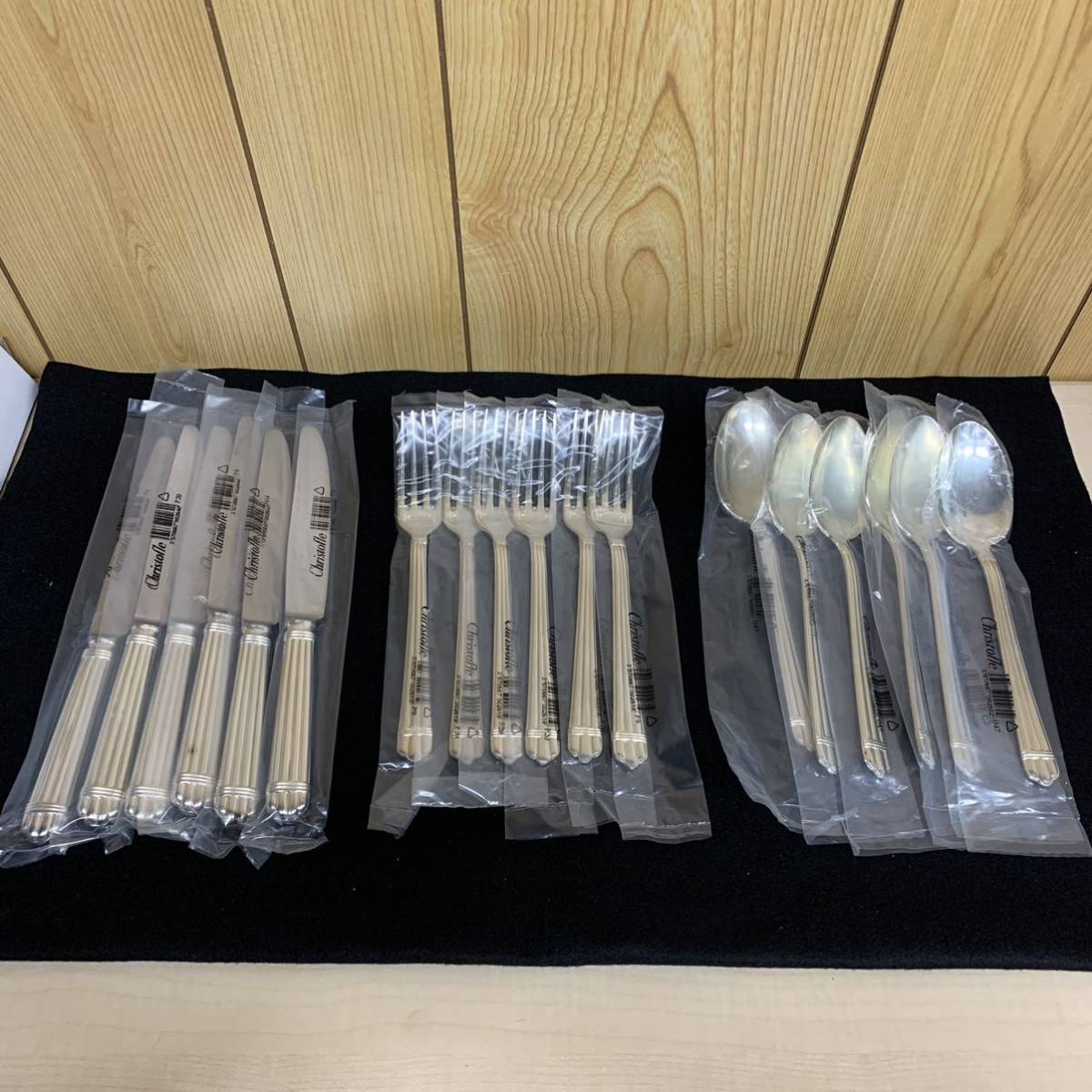 海蛍】未使用保管品 Christofle クリストフル スプーン フォーク