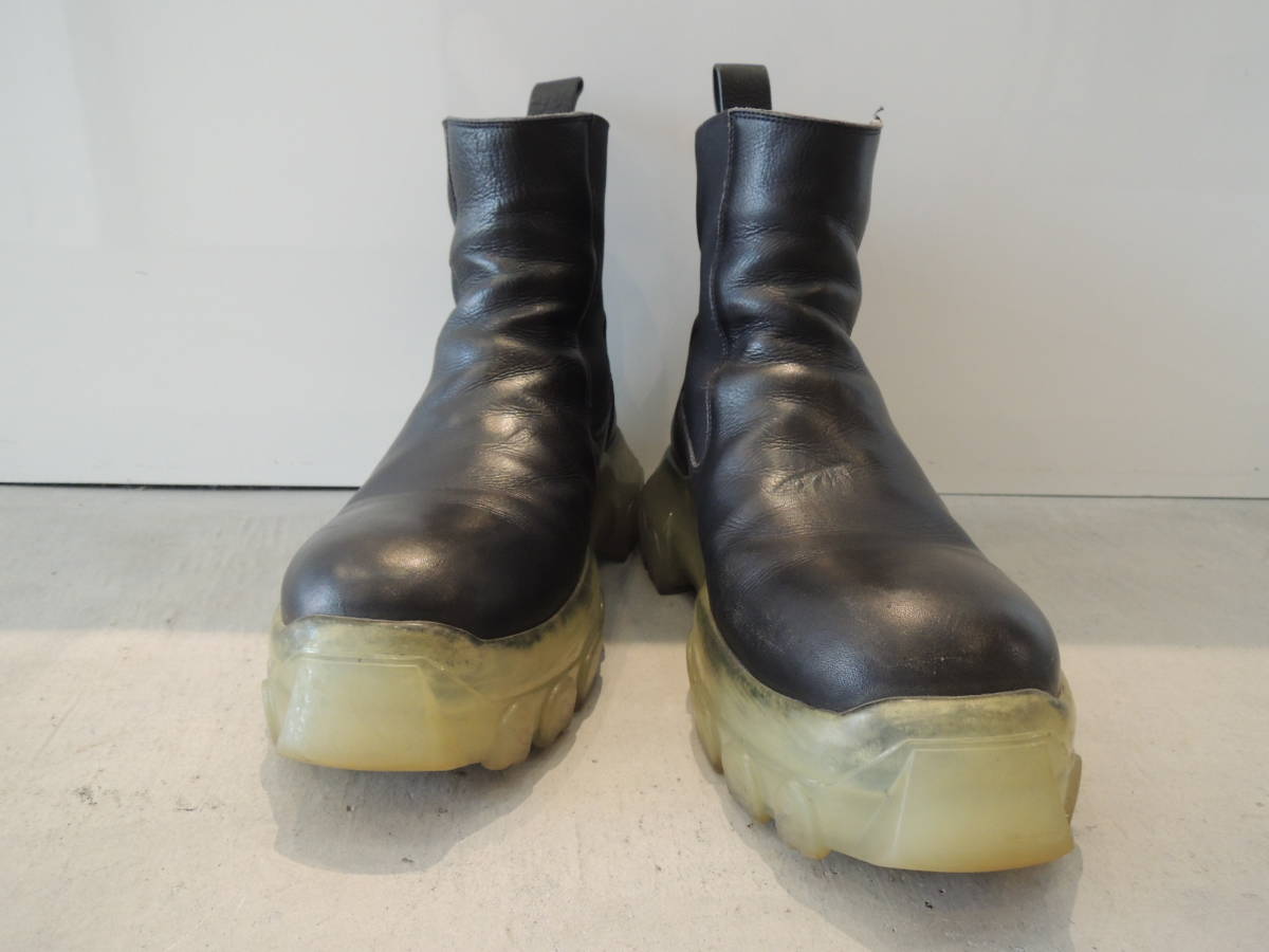 Rick Owens リックオウエンス mega bozo tractor beetle boots レザー 