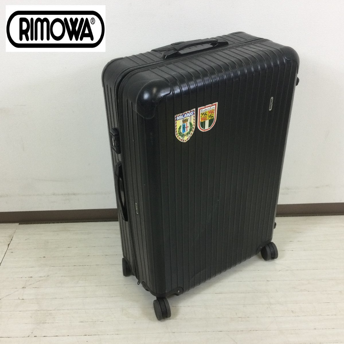 リモワ 4輪 RIMOWA スーツケース ブラック サルサ SALSA マルチ 