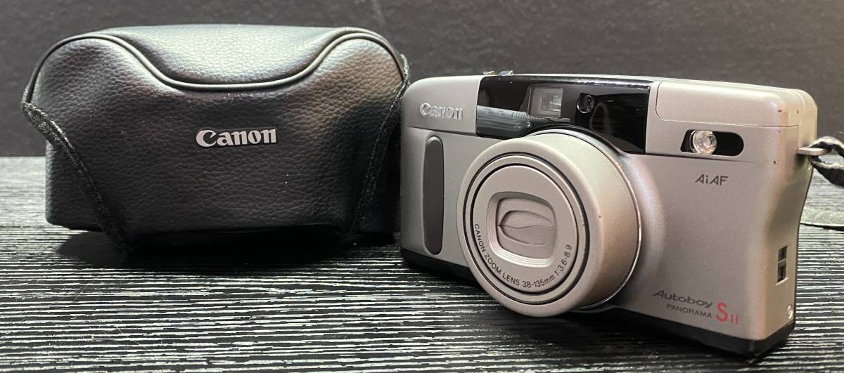 Canon Autoboy SⅡ PANORAMA キャノン + CANON ZOOM LENS 38-135mm 1:3.6-8.9 コンパクト フィルムカメラ #1013