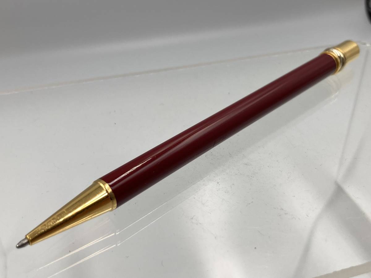 正規品】Cartier カルティエ ボールペン トリニティ ツイスト式 レッド 