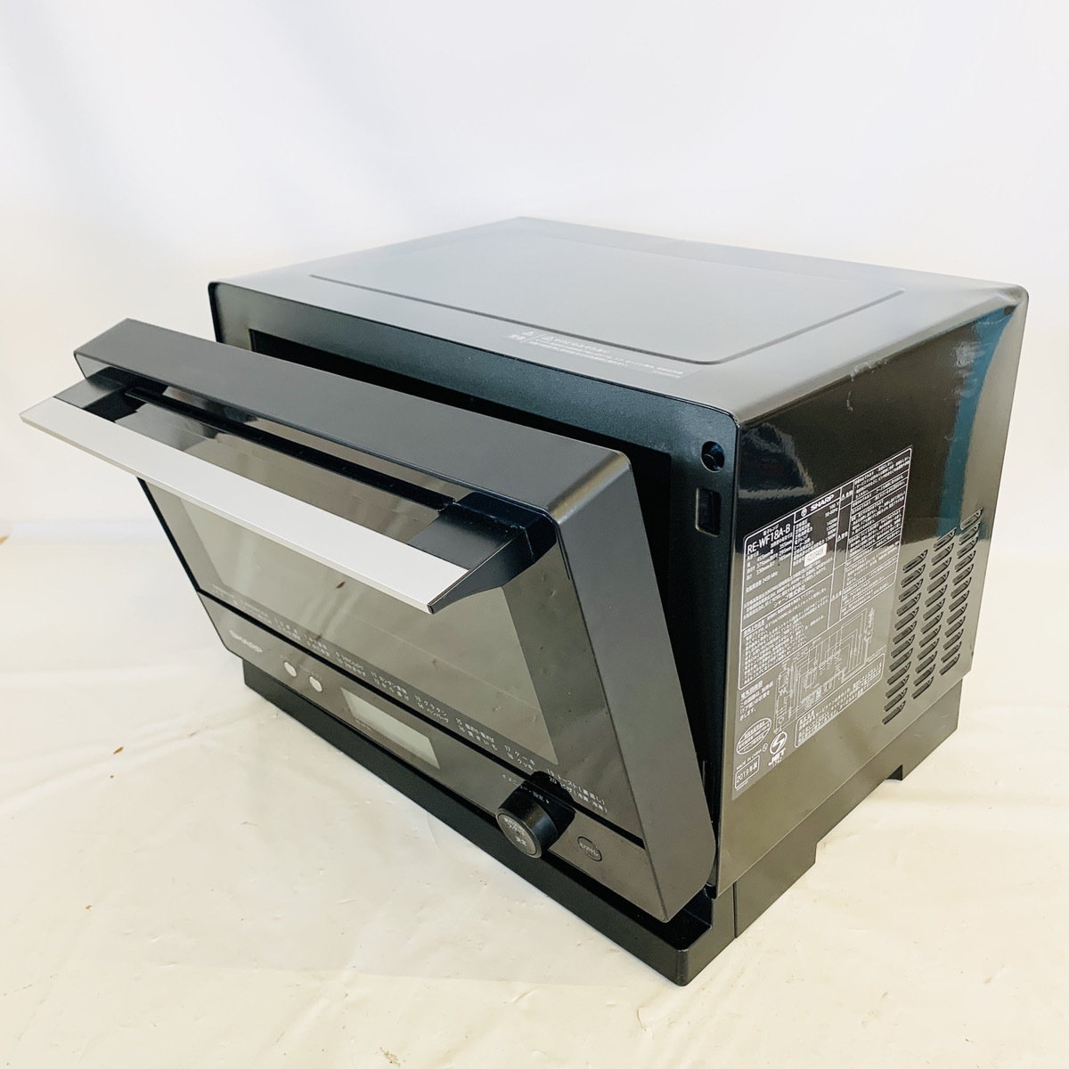 SHARP オーブンレンジ RE-WF18A-B 2019年製 ブラック シャープ RE-F18A