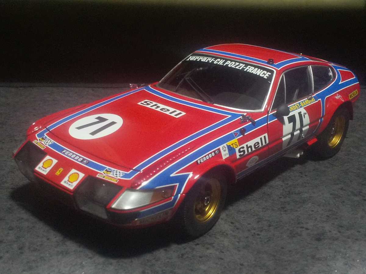 京商 1/18 フェラーリ 365 GTB/4 デイトナ シャルル・ポジ レーシング