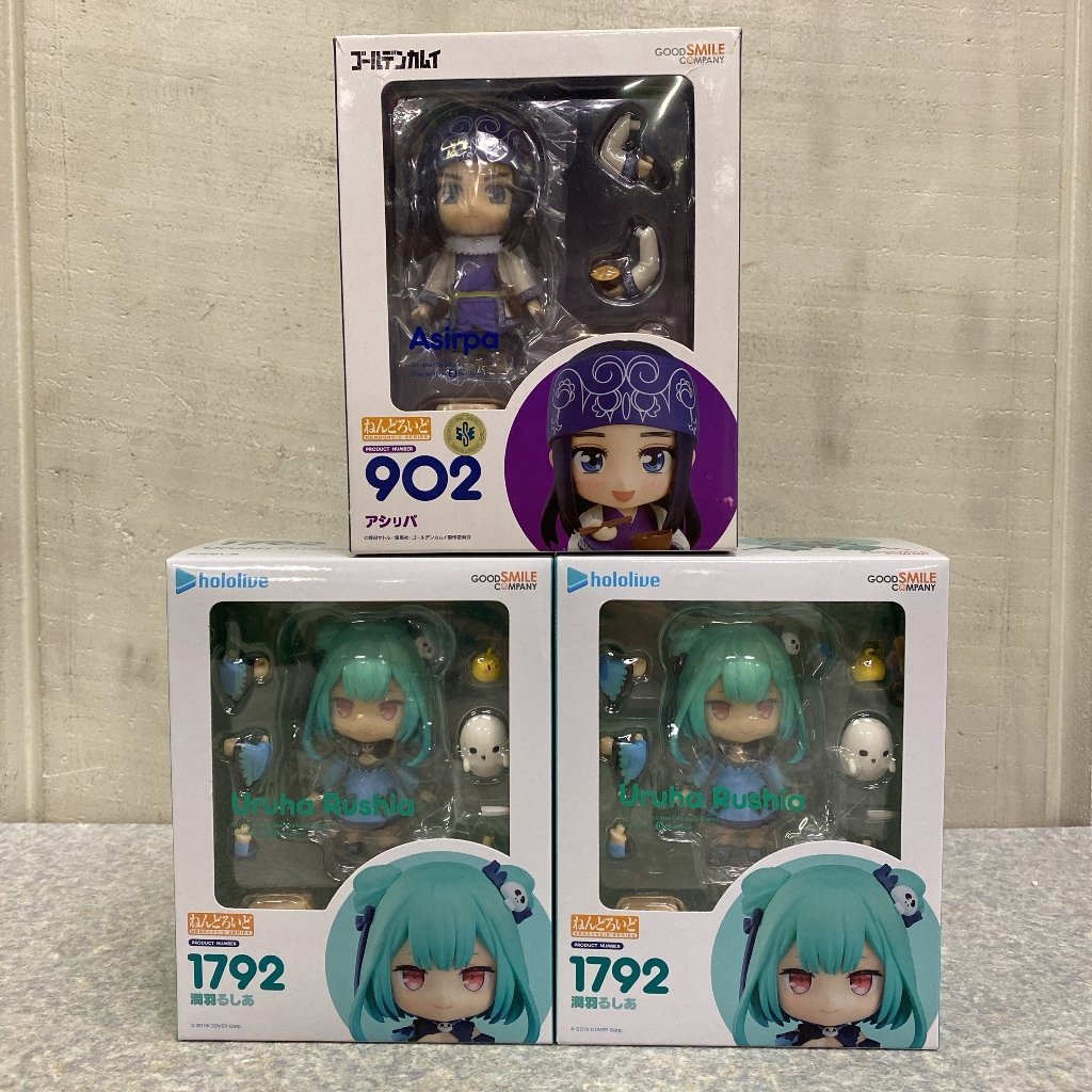 ☆未開封3点セット☆ねんどろいど/ゴールデンカムイ アシ?パ/ホロ 