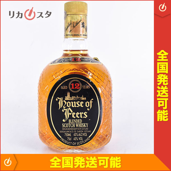 特級 古酒☆ハウス オブ ピアーズ 12年 750ml 43% ブレンデッド