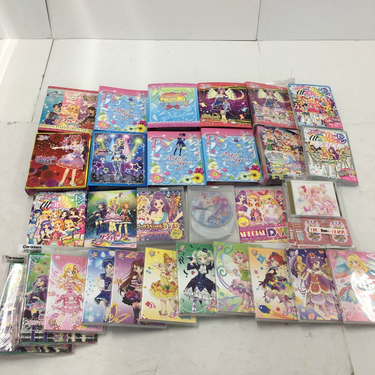 アイカツ！ DVD全巻＋その他DVD/カード/オフィシャルバインダー