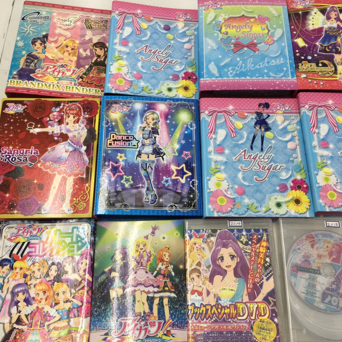 アイカツ！ DVD全巻＋その他DVD/カード/オフィシャルバインダー