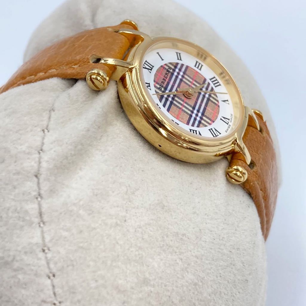大得価，限定SALE K8.25NI-k18☆バーバリー☆Burberryレディース腕時計