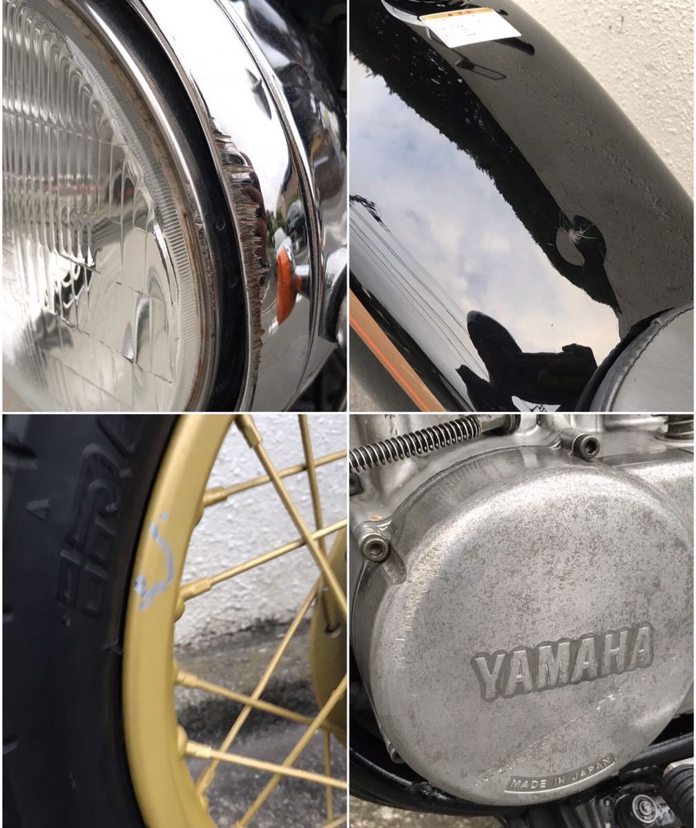 売切出品 SR400 実働 初期型カラー 1JR ほぼ 純正 ドラムブレーキ
