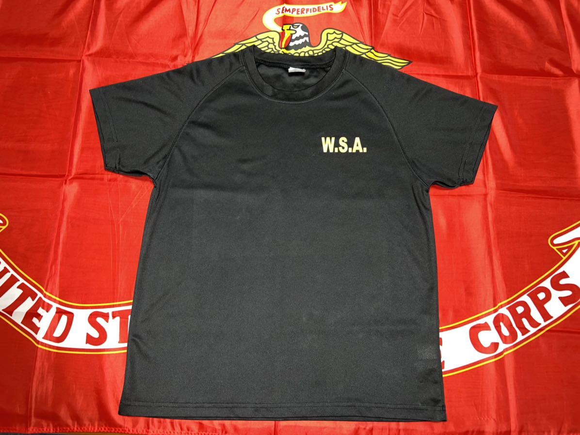  made in USA USMC W S A US MARINE corps aquaticus DRI Tシャツ Mサイズ BLACK(Tシャツ)｜売買されたオークション情報、yahooの商品情報をアーカイブ公開 - オークファン Tシャツ
