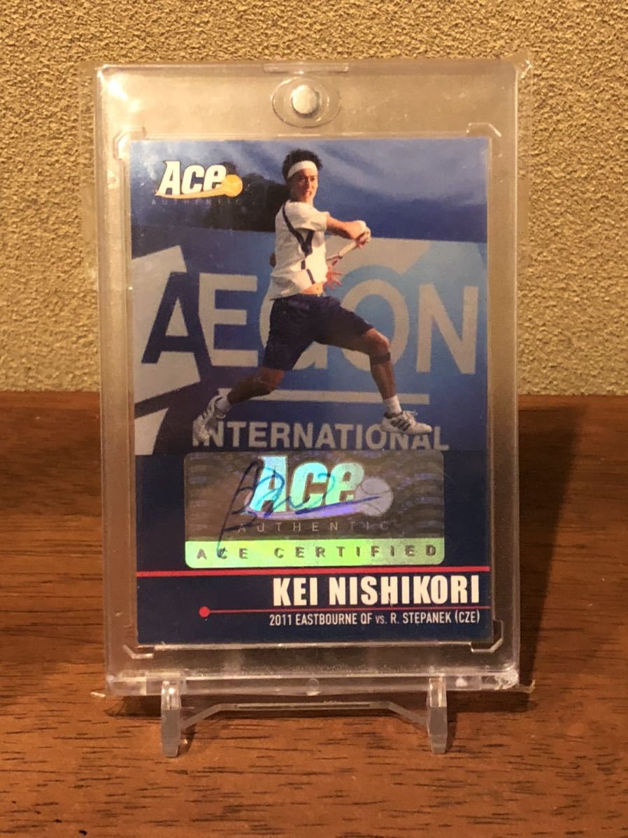 テニス 錦織圭 直筆サイン