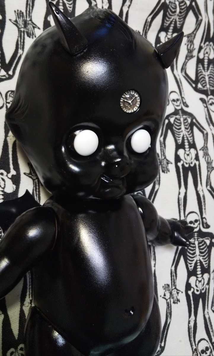 新作，人気 gasumaru悪魔キューピー人形 フィギュア リビングデッドドール 黒いキューピー ドール(キューピー)｜売買されたオークション情報、yahooの商品情報をアーカイブ公開 - オークファン キューピー