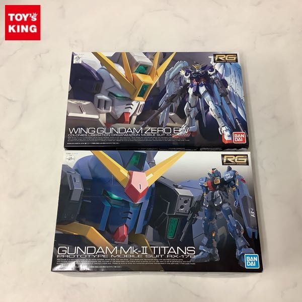 最新作，限定セール 1円 RG 1/144 新機動戦記ガンダムW Endless Waltz ウイングガンダムゼロ EW 機動戦士Zガンダム ガンダムMk-II ティターンズ仕様(ガンダム)｜売買されたオークション情報、yahooの商品情報をアーカイブ その他