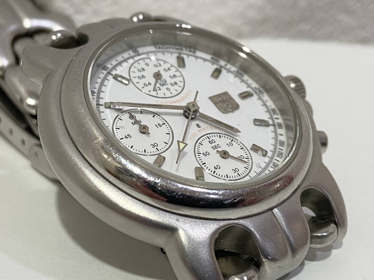 20520】中古品 ELGIN USA エルジン 腕時計 FK-677E クロノグラフ 200m 