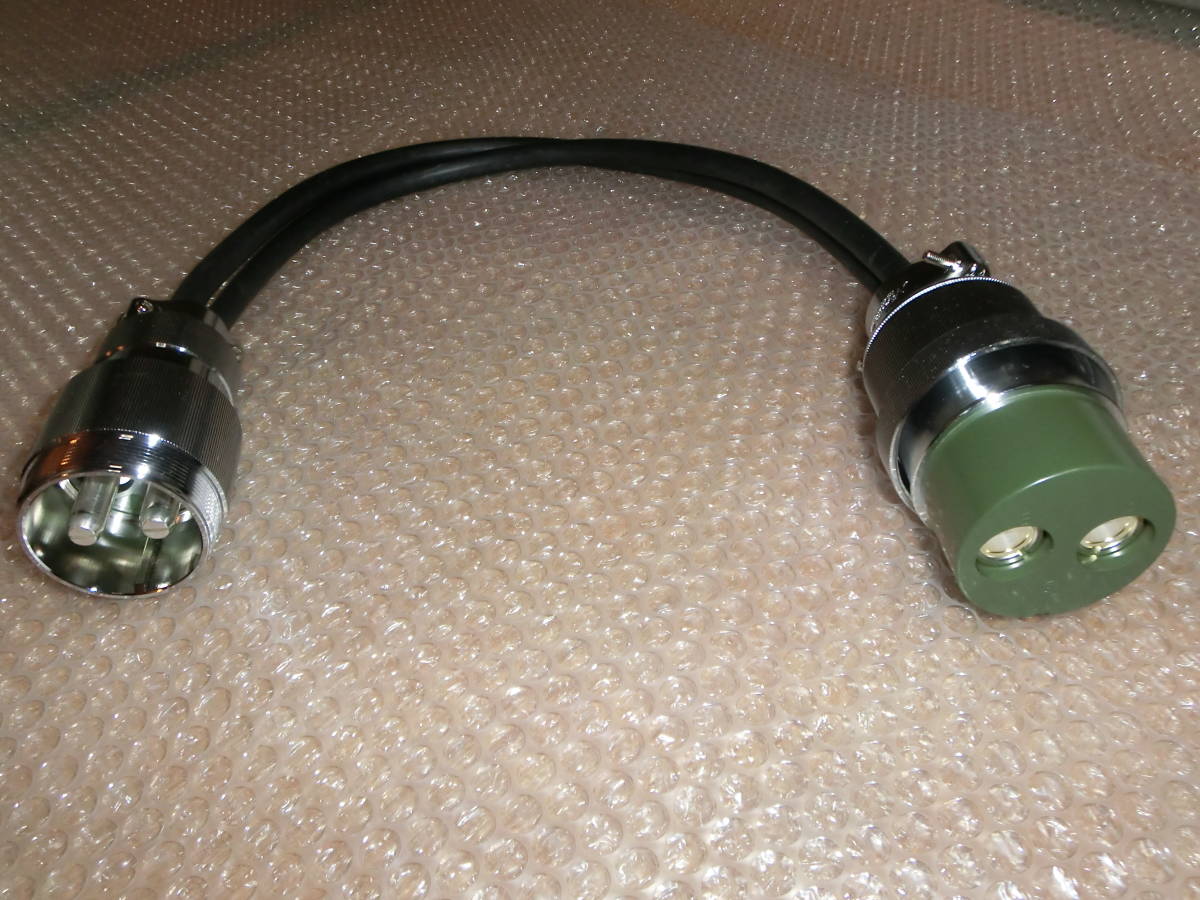 定番人気，お得 【50Φ→60Φ変換コネクター 電源ケーブル22sq