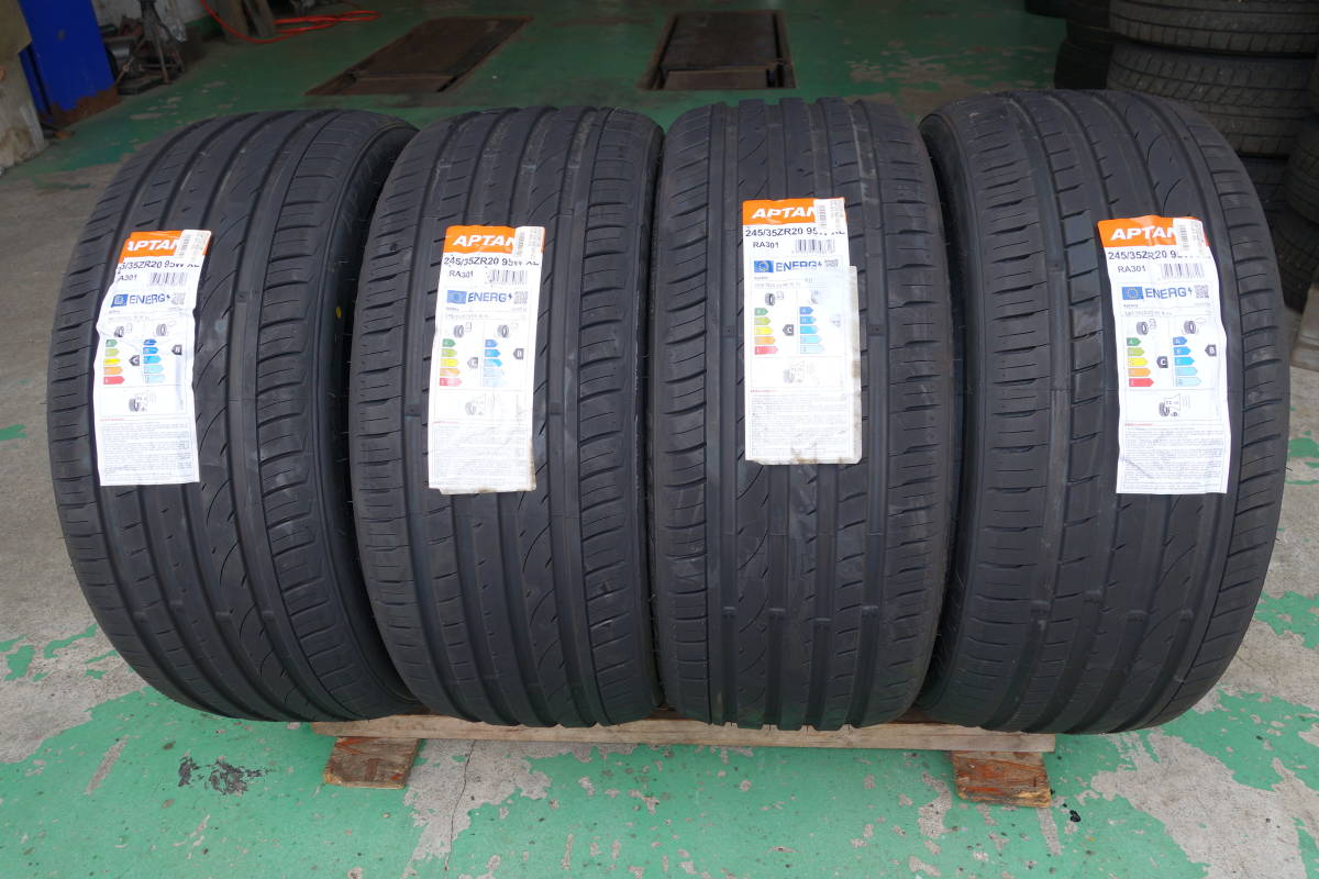新品 . 夏タイヤ. 245/35ZR20 APTANY SPORT macro RA301 4本 m-149 新