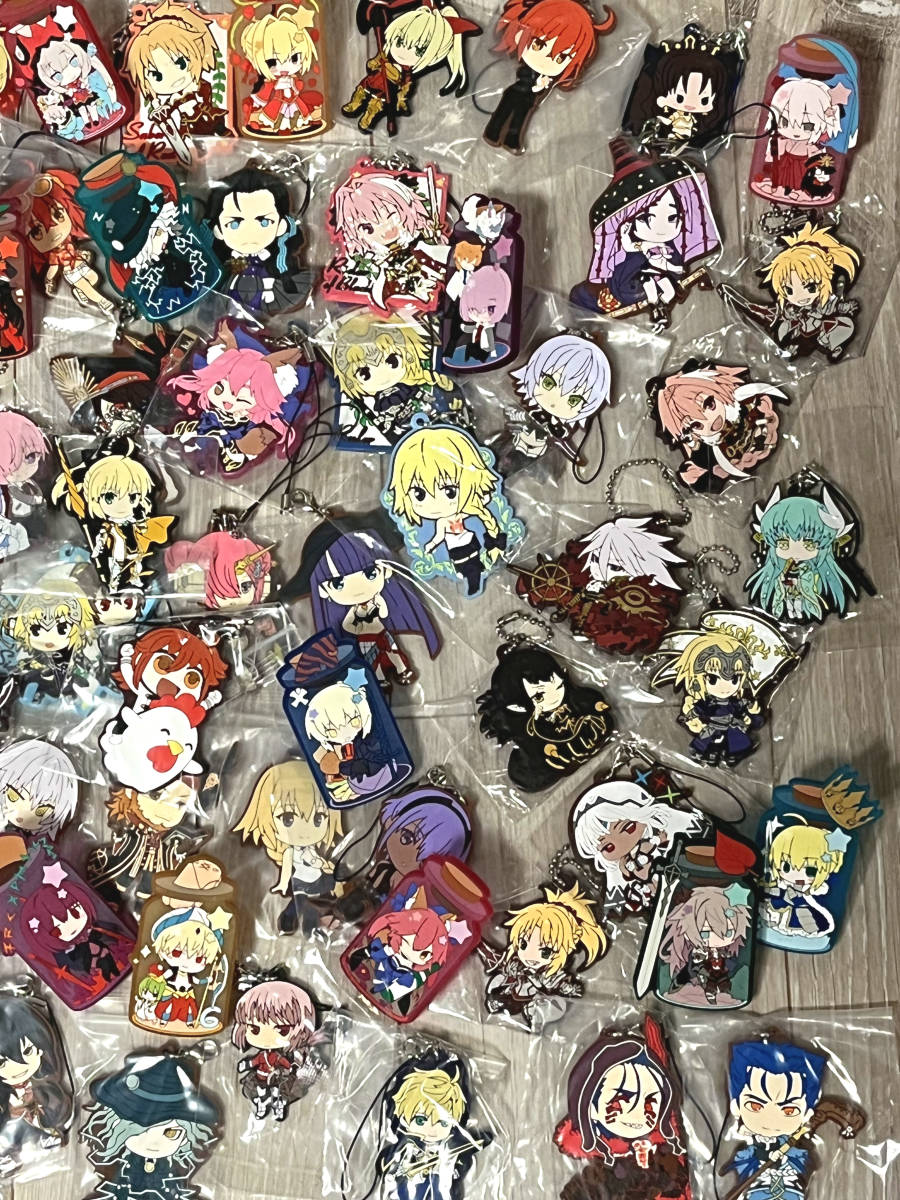 Fateシリーズ Fate/Grand Order FGO グッズ 大量 ラバーストラップ 
