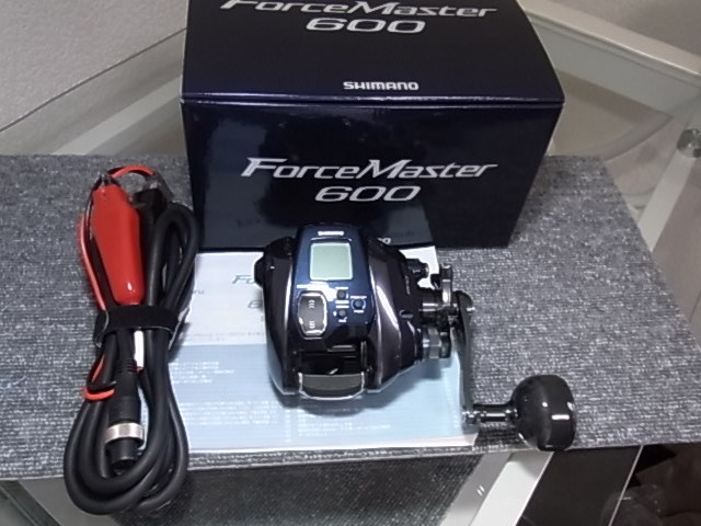 20 シマノ フォースマスター600 使用３回 美品　送料込み　