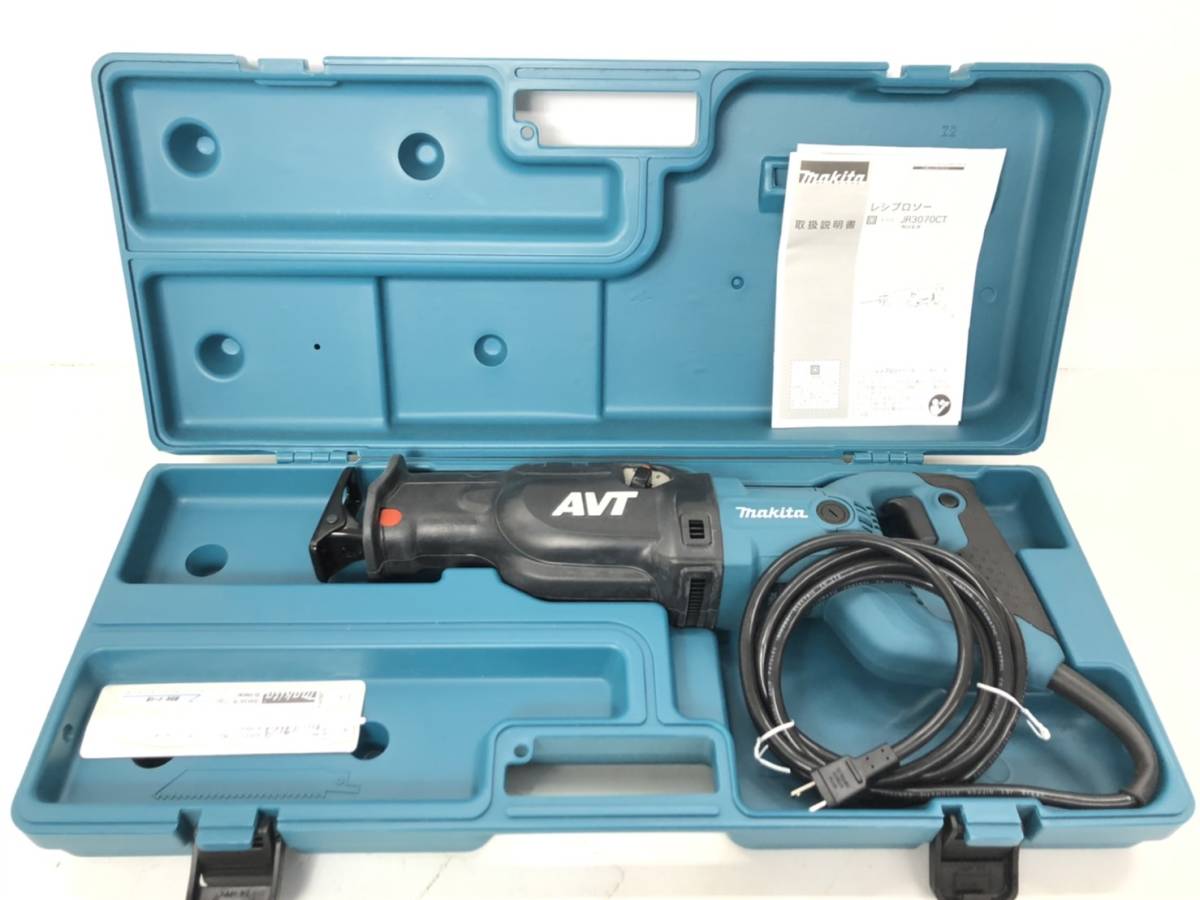 42820】☆未使用☆makita マキタ レシプロソー JR3070CT 100V 無段変速 