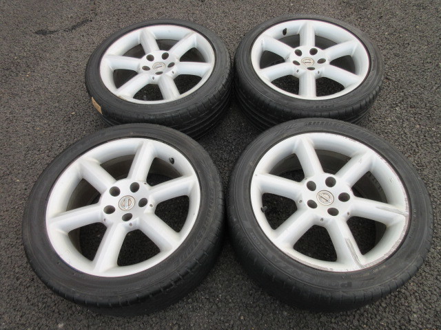 Z33 フェアレディZ純正ホイール 17インチ 7.5j+30 8j+33 おまけ 