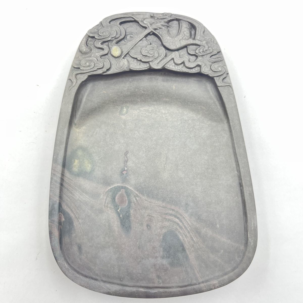 Y106-A24-463 中国硯 硯 端渓名硯 硯重量約910g 書道具 硯箱、