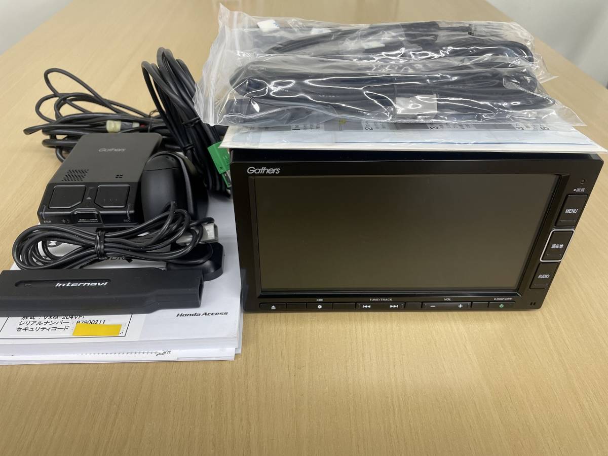 □□□送料込み！ホンダ純正ナビ VXM-204VFi 純正ドラレコナビ連動DRH 