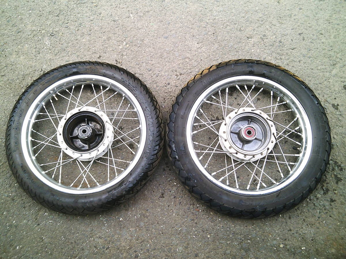 郵政カブホイールセットJA10 郵政カブホイールセットJA10