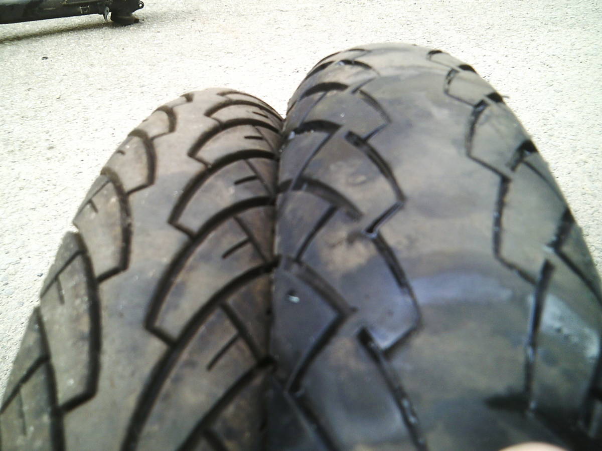 スーパーカブ110郵政カブJA10用前後ホイールセット 14インチ