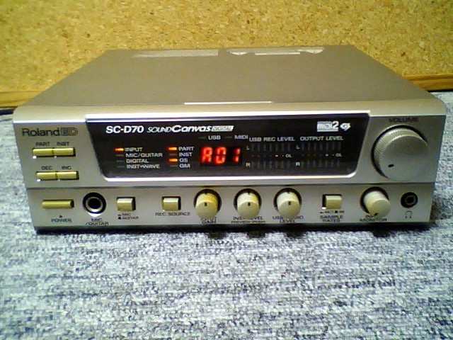 Roland SC-D70 Sound Canvas公式通販