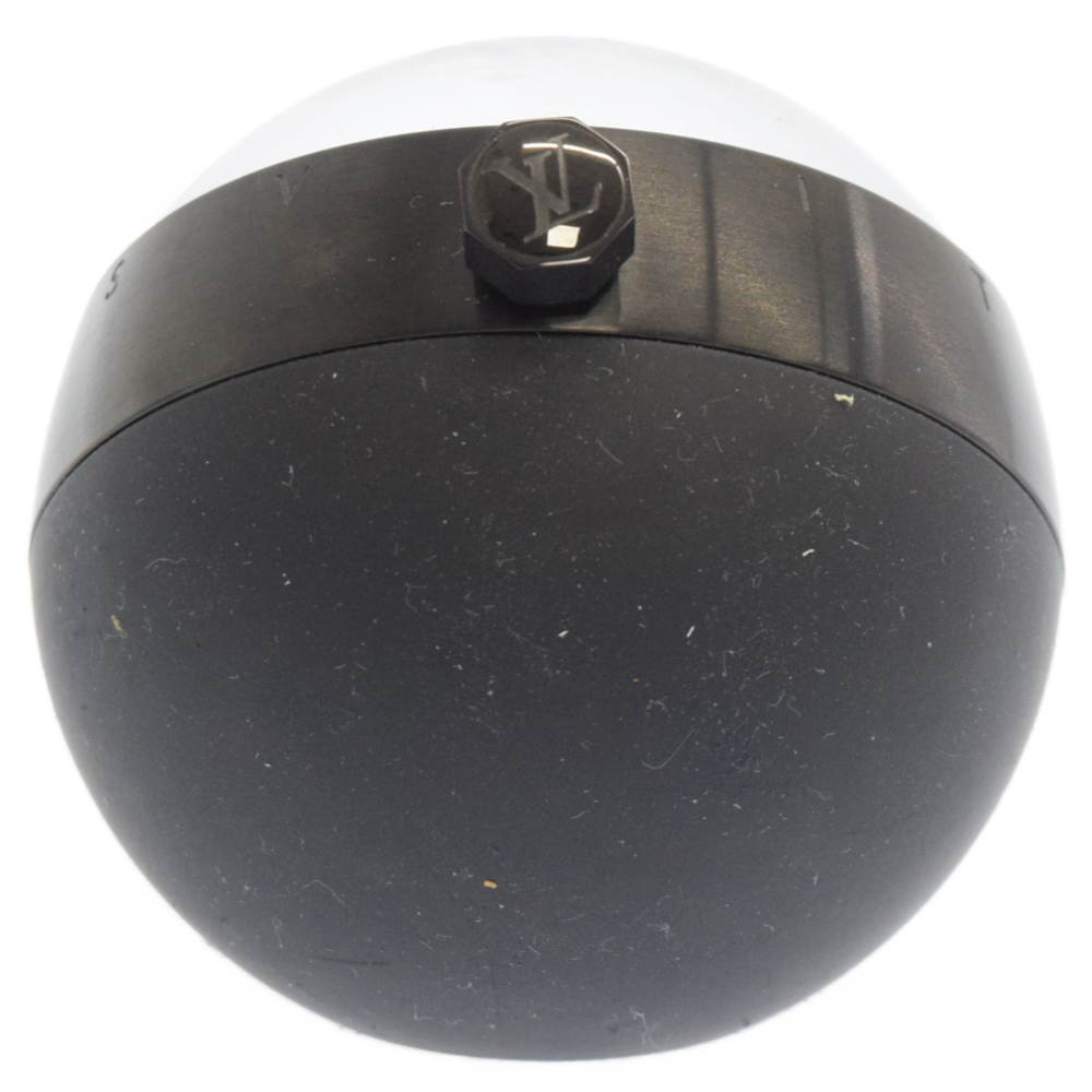【希少品】 ヴィトン Q1Q000 タンブール GMT 置き時計 ルイヴィトン タンブール GMT テーブルクロック 置き時計 ブラック
