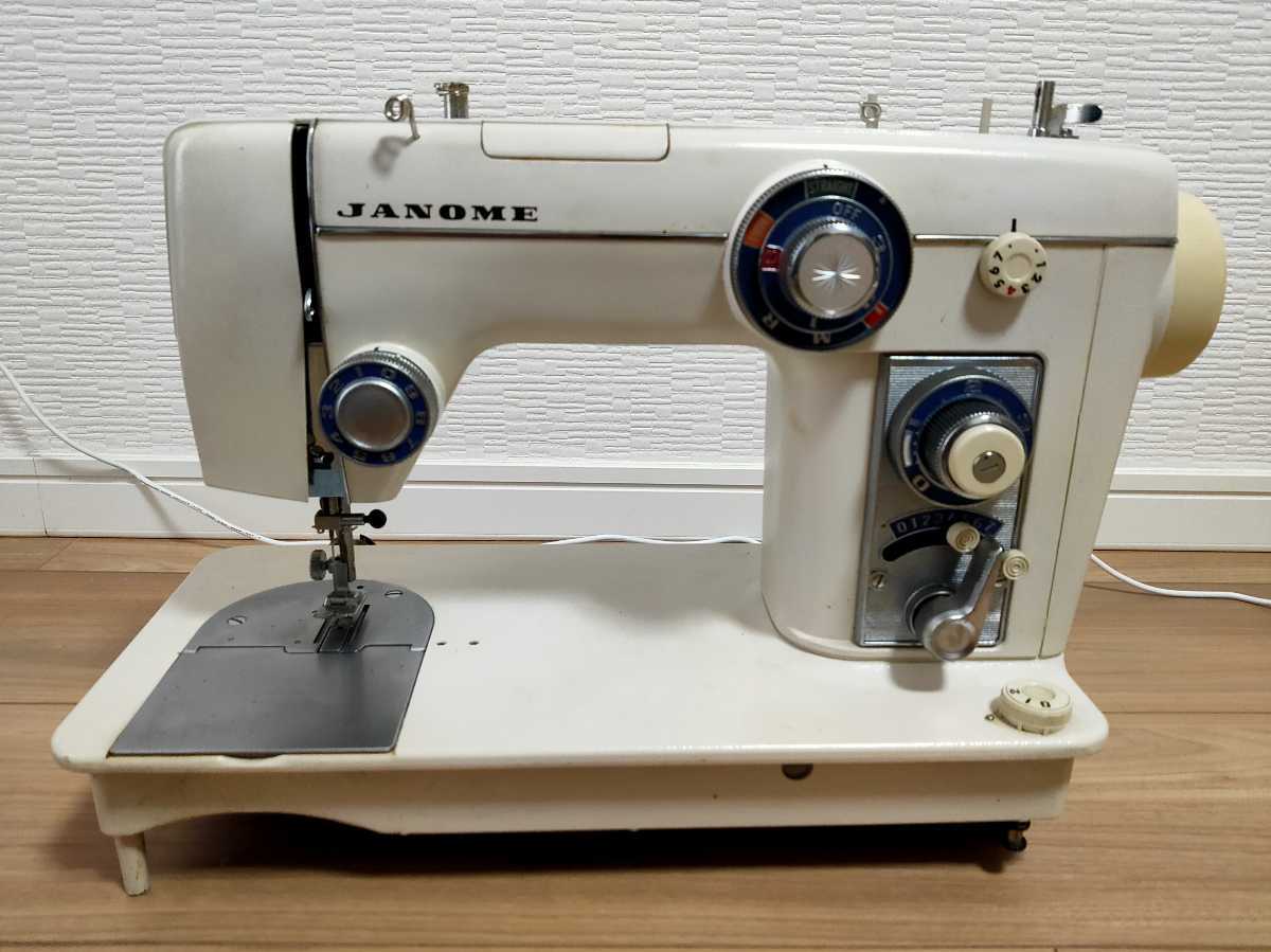 ジャノメ ミシン JANOME MODEL:801 レトロ 手工芸 ハンドクラフト 0 