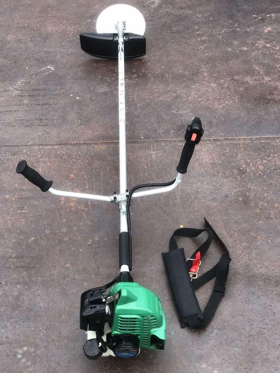 Yahoo!オークション - 栃木市 中古 HIKOKI 草刈機 CG 24 ECP(S) 新品