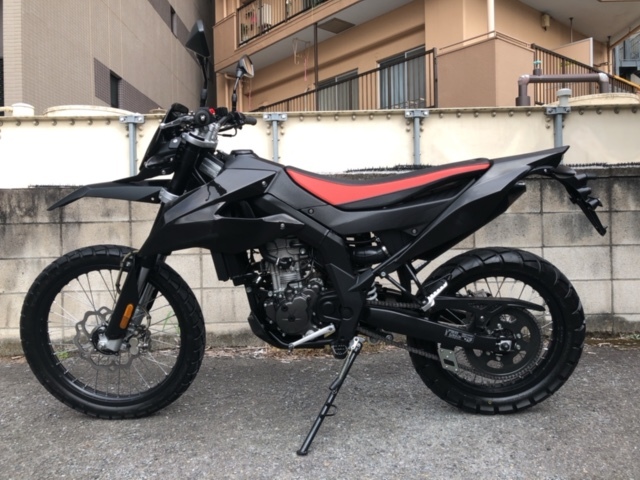アプリリア RX125 FI ABS 実働 動画有り 林道 オフロード エンデューロ 