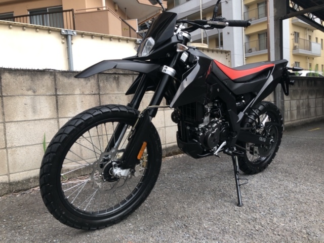 アプリリア RX125 FI ABS 実働 動画有り 林道 オフロード エンデューロ 