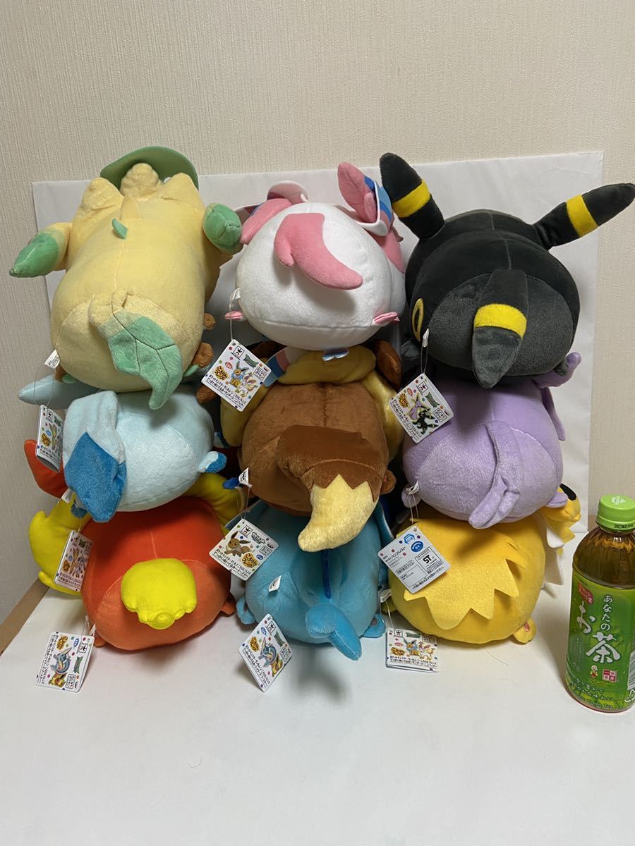 ポケットモンスター ころりんフレンズでっかいぬいぐるみ イーブイズ全