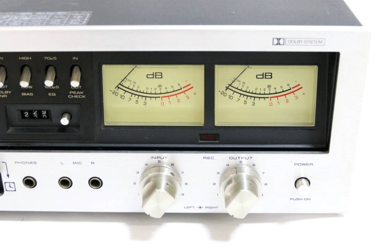 Technics RS-630U-IIカセットデッキテクニクス レトロオーディオ テクニクス RS-630U Technics □即決！Technics カセットデッキ RS