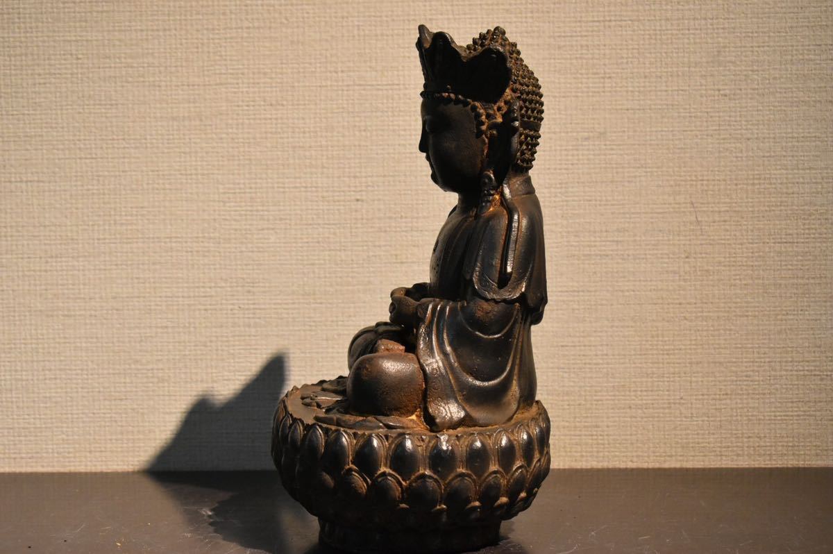 観音像 如来像 仏像　アンティーク レトロ 空海の思い描いた大日如来像、史上初の完全再現 台座、光背 釈迦如来
